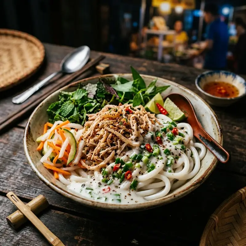 Mâm cơm Bánh tầm bì