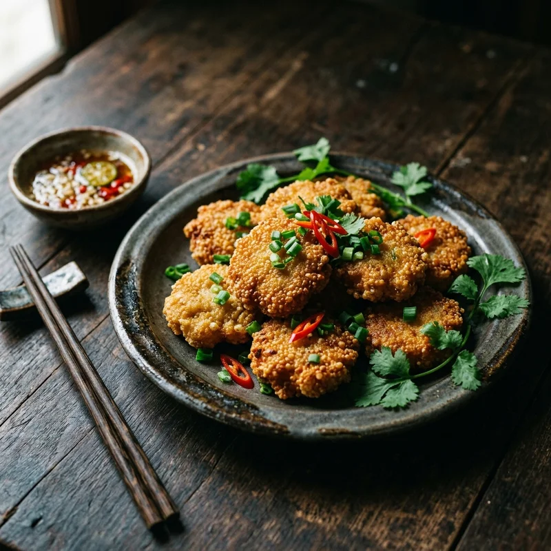 Mâm cơm Cá trứng chiên canh cải bó xôi thịt băm