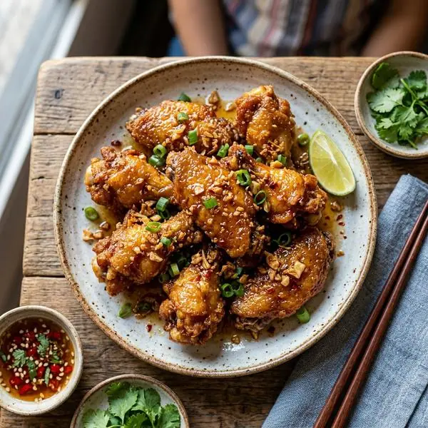 Cánh gà chiên nước mắm