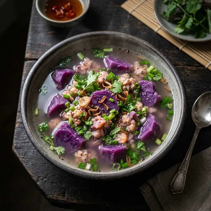 Canh khoai mỡ