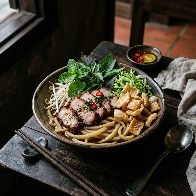 Mâm cơm Cao lầu