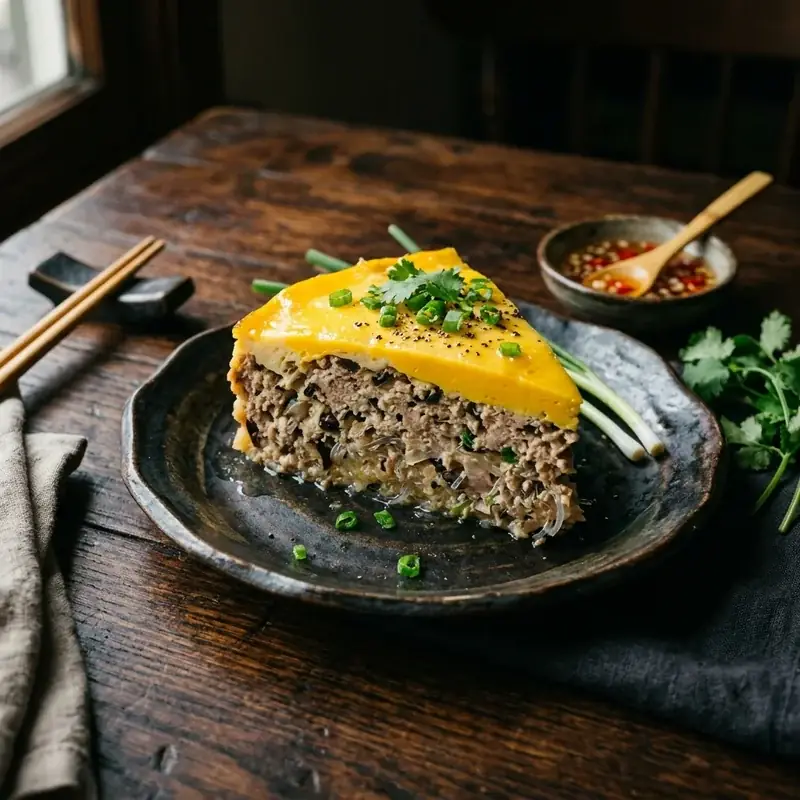 Chả trứng hấp
