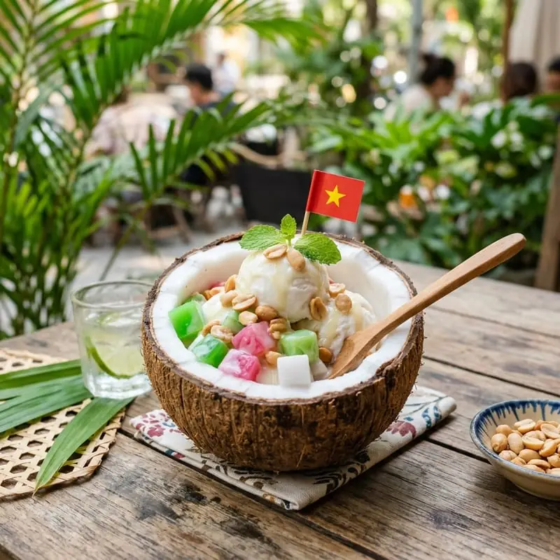 Kem dừa