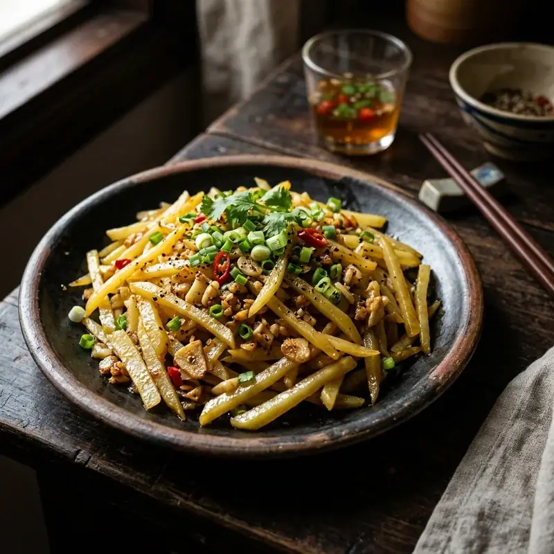 Khoai tây xào
