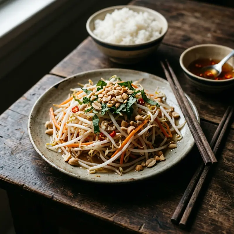 Nộm giá đỗ