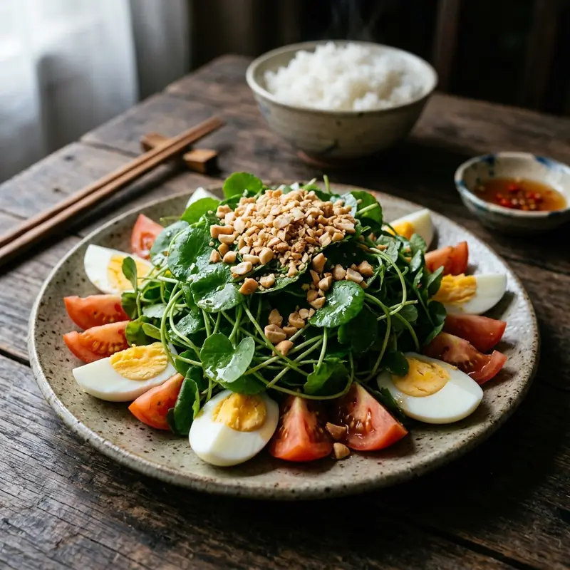 Nộm rau càng cua