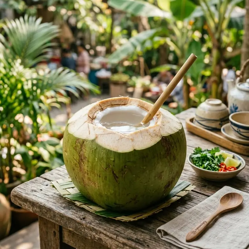Nước dừa tươi