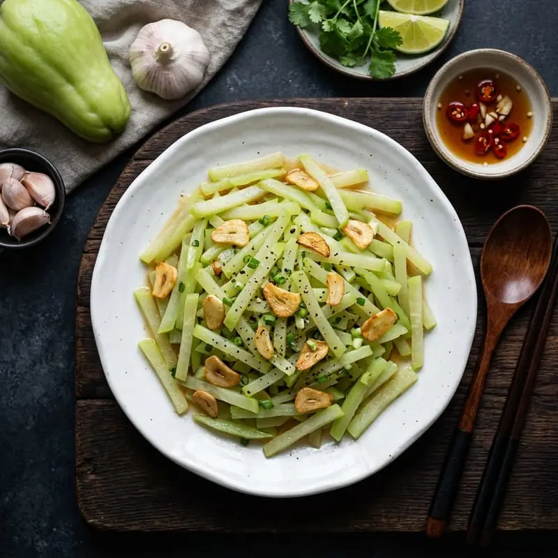 Su su xào tỏi