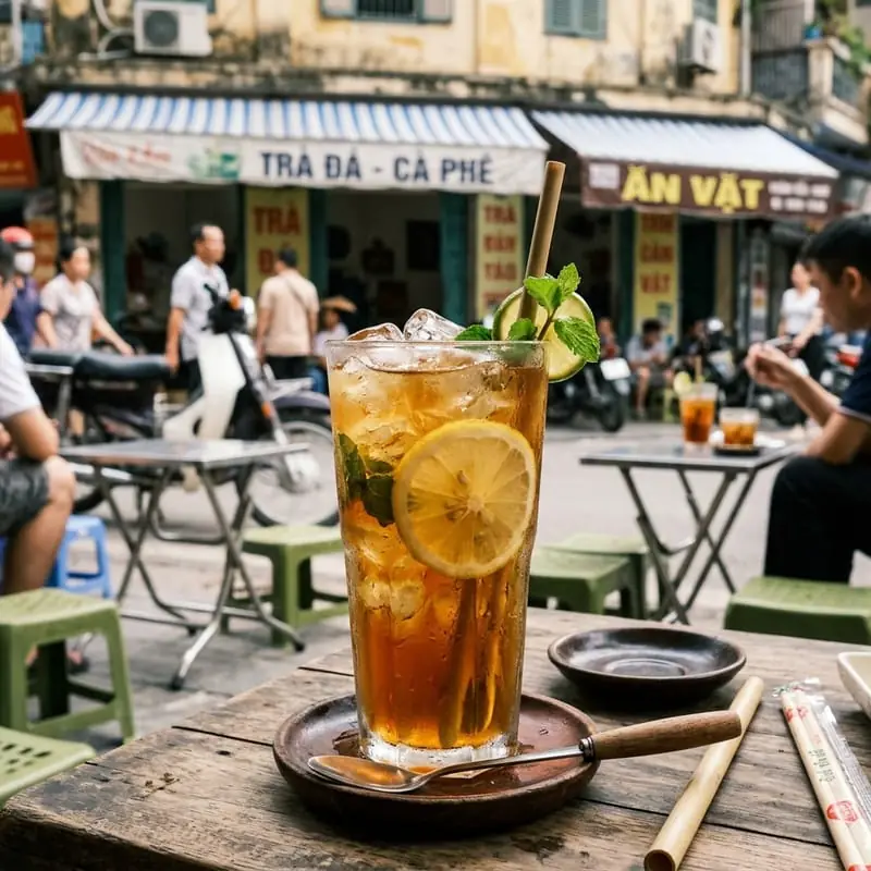Trà đá chanh